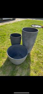 Mooie buiten potten, Tuin en Terras, Rond, Tuin, Zo goed als nieuw, Aardewerk