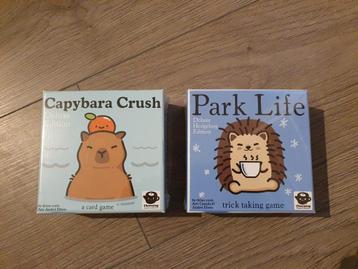 Capybara Crush Deluxe Kickstarter + Park Life Deluxe sealed beschikbaar voor biedingen