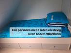 Nieuw Eenpersoonsbed + Lattenbodem (Zonder Matras), Huis en Inrichting, Slaapkamer | Bedden, Ophalen