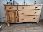Antieke dressoir kast, Gebruikt, 100 tot 150 cm, 25 tot 50 cm, Overige houtsoorten