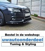 Maxton Design Audi A4 B8 Spoiler Skirts Lip Splitter avant, Nieuw, Verzenden