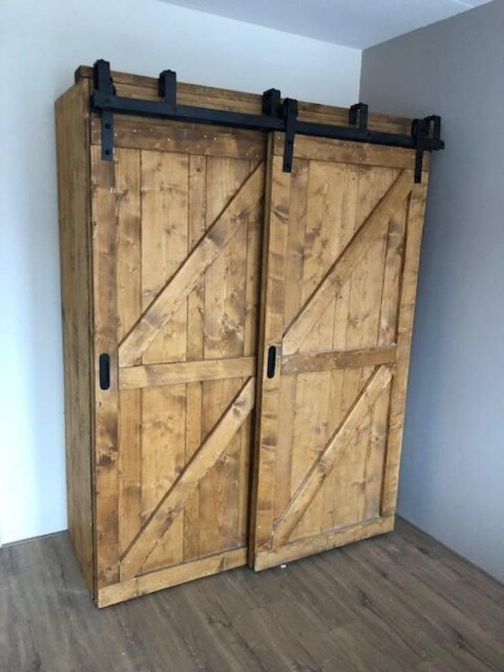 kledingkast met loftdeuren, Huis en Inrichting, Kasten | Kledingkasten, Nieuw, 150 tot 200 cm, 100 tot 150 cm, 50 tot 75 cm, Met deur(en)