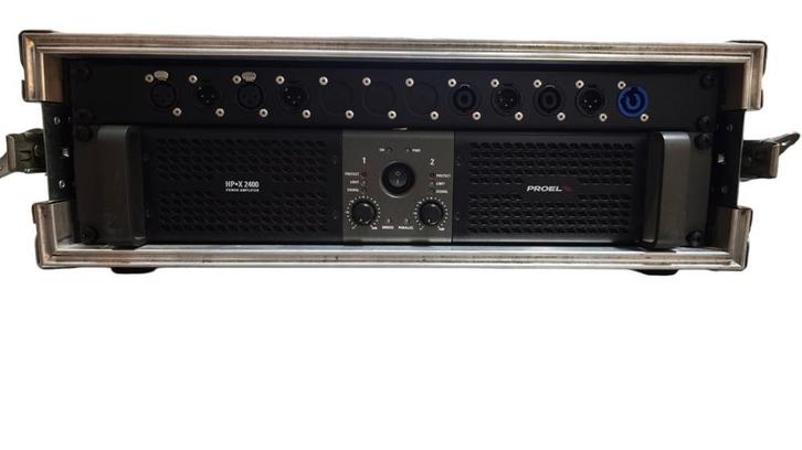 Proel HPX2400 Stereo Poweramplifier, Muziek en Instrumenten, Versterkers | Keyboard, Monitor en PA, Gebruikt, P.A., Ophalen of Verzenden