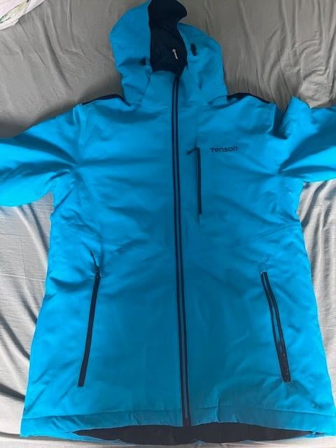 Tenson Ski jas Maat S kleur Blauw, Ophalen, Zo goed als nieuw, Tenson, Jack
