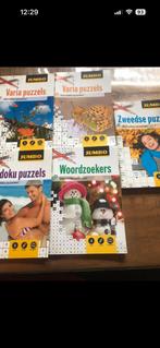 5 nieuwe puzzelboekjes, Hobby en Vrije tijd, Ophalen of Verzenden, Minder dan 500 stukjes, Zo goed als nieuw