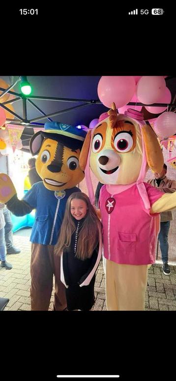 Skye en chase mascotte te huur beschikbaar voor biedingen