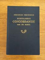 Abraham Trommius; Nederlandse concordantie van de Bijbel, Boeken, Ophalen of Verzenden, Zo goed als nieuw