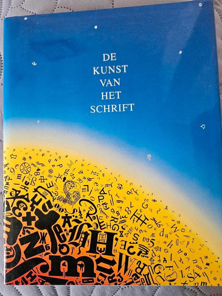 De Kunst van het Schrift - Boek over typografie, Boeken, Kunst en Cultuur | Fotografie en Design, Gelezen, Fotografie algemeen