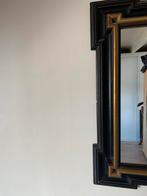 Spiegel in houten sierlijst, Antiek en Kunst, Ophalen, Rechthoekig, Minder dan 100 cm