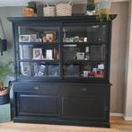 Mooie stevige zwarte kast, Huis en Inrichting, Kasten | Buffetkasten, Ophalen, Gebruikt, 25 tot 50 cm