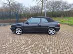 Volkswagen Golf 1.8 Cabriolet 66KW E2 1994 Zwart, Auto's, 47 €/maand, Te koop, Geïmporteerd, 5 stoelen