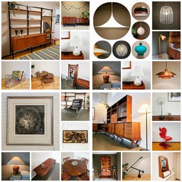 Vintage Scandinavische Accessoires Lampen en veel meer  beschikbaar voor biedingen