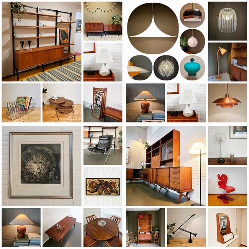 Vintage Scandinavische Accessoires Lampen en veel meer, Huis en Inrichting, Overige Huis en Inrichting, Zo goed als nieuw, Ophalen of Verzenden