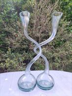 Sierlijke gedraaide / gekronkelde vazen, Overige kleuren, 50 tot 75 cm, Ophalen of Verzenden, Glas