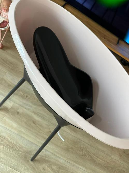 Luma Babybad met Standaard en Badinzet– Zwart/Roze, Kinderen en Baby's, Badjes en Verzorging, Zo goed als nieuw, Badje, Overige merken