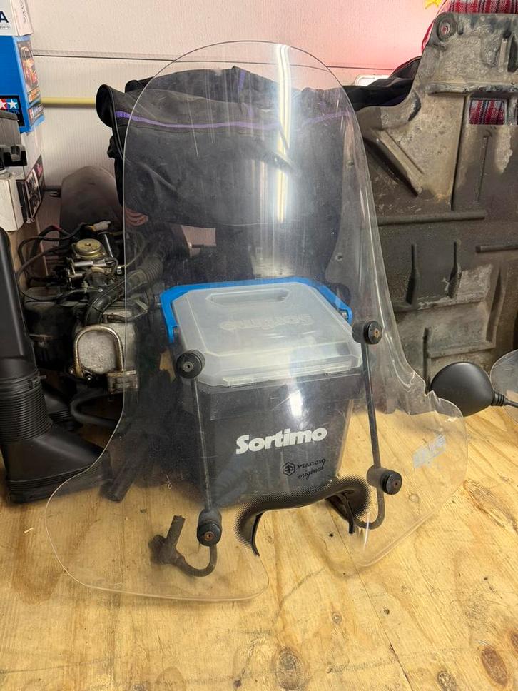 Windscherm piaggio zip, Fietsen en Brommers, Brommeronderdelen | Scooters, Gebruikt, Piaggio, Overige typen, Ophalen