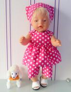 poppenkleertjes babypop born 43cm (lente setje 3-delig ), Ophalen of Verzenden, Nieuw, Babypop