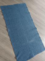 Blauwe tapijt_goed kwalitiet, Gebruikt, 100 tot 150 cm, Blauw, Rechthoekig