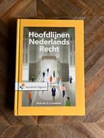 Hoofdlijnen Nederlands Recht / 9789001593193, Boeken, Ophalen of Verzenden, Alpha, Zo goed als nieuw, HBO