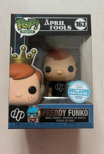 NFT Digital April Fools Grail Freddy Funko LE Exclusive beschikbaar voor biedingen