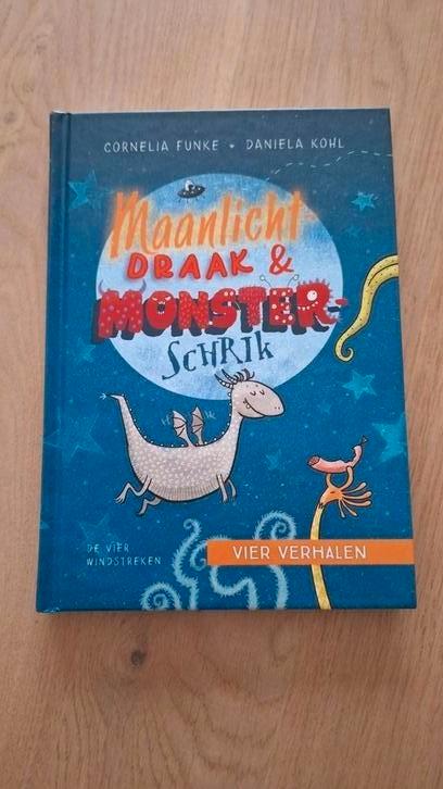 Cornelia Funke - Maanlichtdraak en Monsterschrik., Boeken, Kinderboeken | Jeugd | onder 10 jaar, Zo goed als nieuw, Fictie algemeen