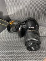 Nikon DX D3100 AF-S Nikkor 18-55 mm 3.5-5.6 G, Ophalen of Verzenden, Zo goed als nieuw