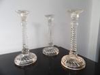 Art Deco Set Kandelaars, Scailmont/Durover, Ophalen of Verzenden, Glas