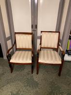 Antieke stoelen, heren en dames, Antiek en Kunst, Antiek | Meubels | Stoelen en Banken, Ophalen of Verzenden