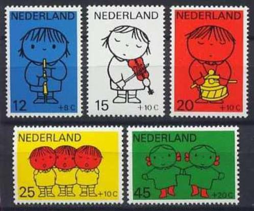 Nederland NVPH nr 932/6 postfris Kinderpostzegels 1969, Postzegels en Munten, Postzegels | Nederland, Postfris, Na 1940, Verzenden
