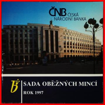 Ⰶ EMISSION 1993-2025: CZECHIA MINT SET 1997 (9 COINS) RARE! beschikbaar voor biedingen
