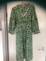 Miljuschka jurk, mt 44, groen, wit, zwart, centuur,, Kleding | Dames, Jumpsuits, Ophalen of Verzenden, Zo goed als nieuw, Maat 42/44 (L)
