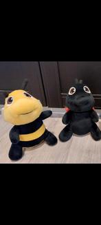 Schattige Bij en Lieveheersbeestje Knuffels, Ophalen of Verzenden, Zo goed als nieuw, Overige typen