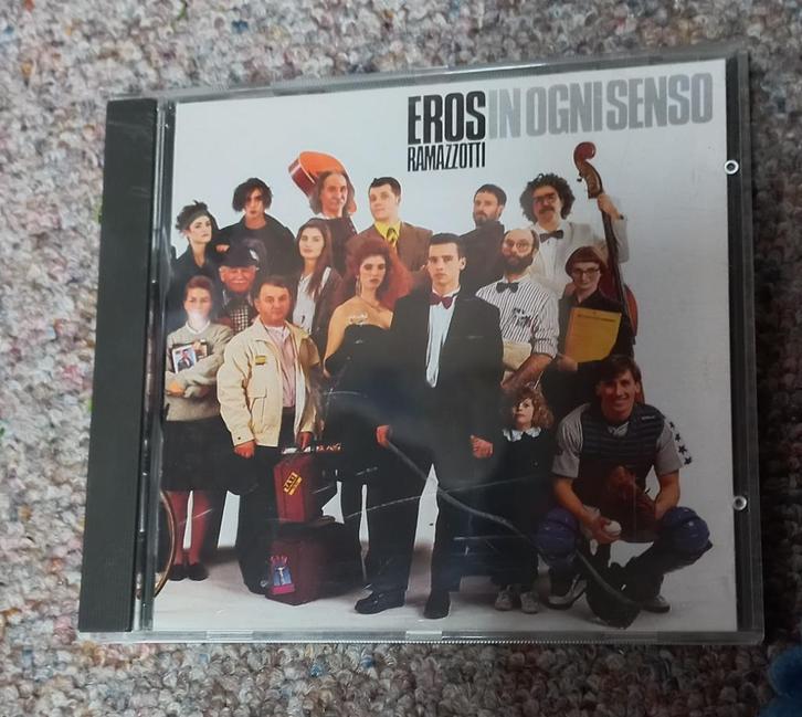CD Eros Ramazzotti - In ogni senso, Cd's en Dvd's, Cd's | Pop, Zo goed als nieuw, 1980 tot 2000, Ophalen of Verzenden