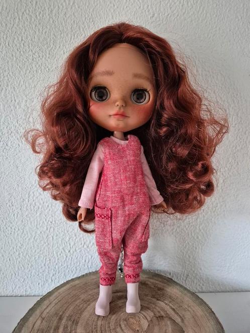 Lief custom blythe meisje, Verzamelen, Poppen, Zo goed als nieuw, Pop, Ophalen of Verzenden