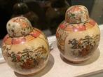 Twee antieke Chinese gemberpotten, Antiek en Kunst, Antiek | Keramiek en Aardewerk, Ophalen of Verzenden