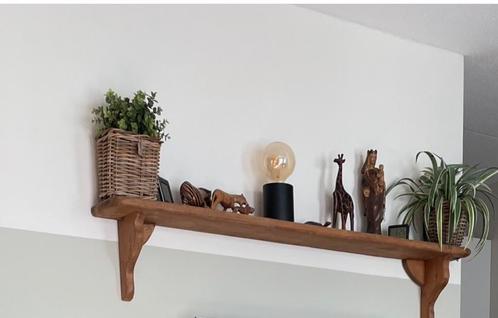 Antieke grenen wandplank, Huis en Inrichting, Woonaccessoires | Wandplanken en Boekenplanken, Gebruikt, Ophalen