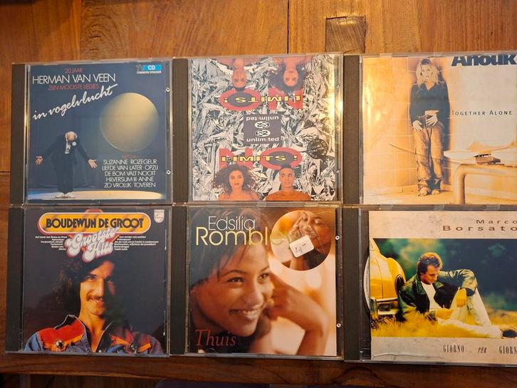 CD Collectie: Herman van Veen, Anouk, 2 Unlimited, etc., Cd's en Dvd's, Cd's | Overige Cd's, Gebruikt, Ophalen