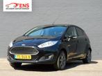 Ford Fiesta 1.5 TDCi CLIMA! CRUISE! LM VELGEN! TREKHAAK AFNE, Auto's, Voorwielaandrijving, Gebruikt, 4 cilinders, Zwart
