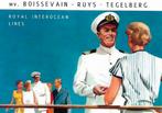 Royal Interocean Lines (Boissevain / Ruys / Tegelberg), Verzamelen, Ophalen of Verzenden, Nieuw, Motorboot, Kaart, Foto of Prent
