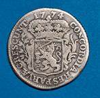 Zeeland 1/8 zilveren dukaat of pietje 1774, Vóór koninkrijk, Verzenden, Zilver, Overige waardes
