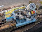 Handige draagbare Huvema bandzaagmachine metaal, Doe-het-zelf en Verbouw, Gebruikt, 70 mm of meer, Ophalen of Verzenden, Lintzaag