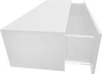 Hangende dressoir met lade, 100 cm breed, wit, Huis en Inrichting, Kasten | Dressoirs, Ophalen, Nieuw, 25 tot 50 cm