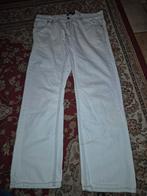 Angelo Litrico Witte Herenbroek Maat L, Kleding | Heren, Broeken en Pantalons, Ophalen, Maat 52/54 (L), Angelo Litrico, Wit