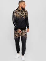 SALES! 1560 Zwart goud wit slim fit trainingspak maat XXL, Wit, Nieuw, Overige maten, Ophalen of Verzenden