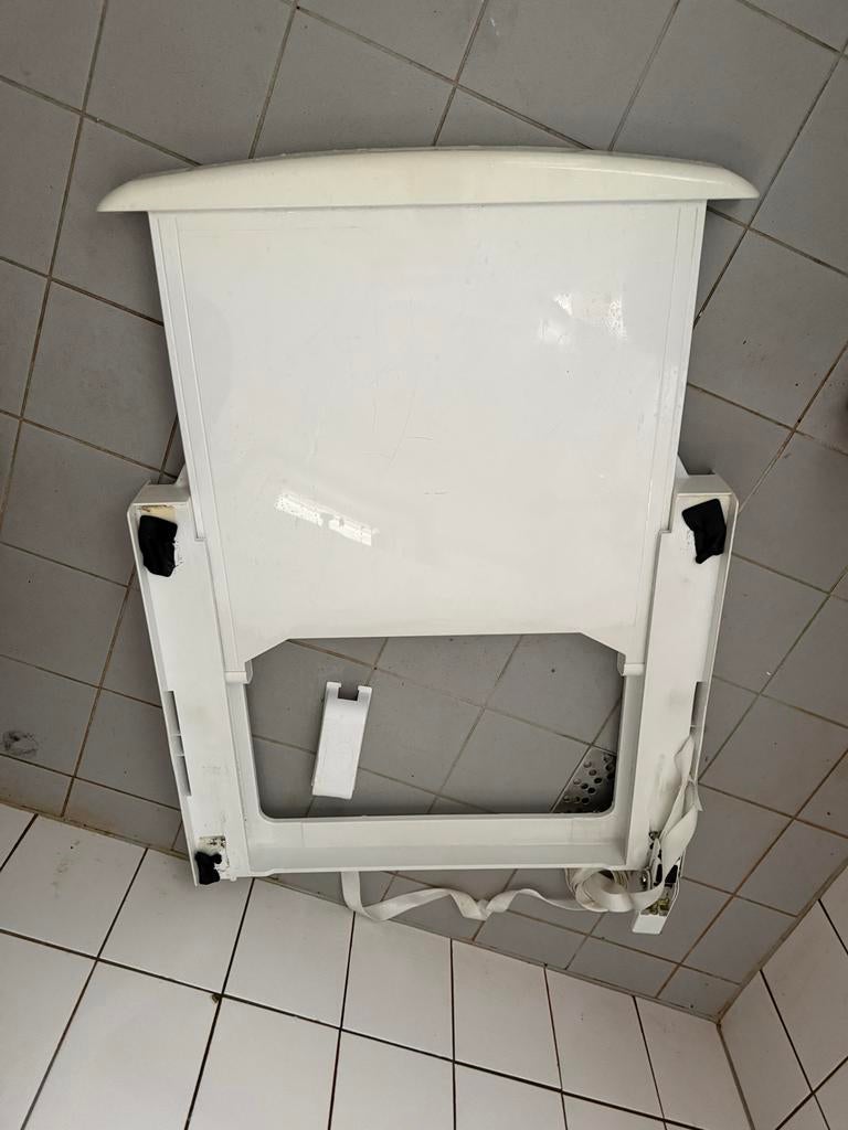 Wasmachine droger tussenstuk met werkblad, Ophalen, Gebruikt