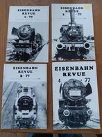 EISENBAHN REVUE 1977  NR.1 - NR.4, Ophalen of Verzenden, Trein, Boek of Tijdschrift