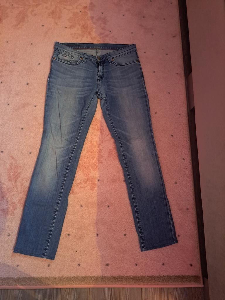 Tommy Hilfiger Jeans, Blauw, Ophalen of Verzenden, Zo goed als nieuw, W28 - W29 (confectie 36)
