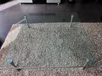 Rolf Benz salontafel (groot model), Huis en Inrichting, Tafels | Salontafels, Ophalen, Gebruikt, Vierkant, Glas