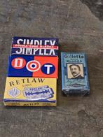 WWII US razor blades, Ophalen of Verzenden, Landmacht, Amerika, Embleem of Badge