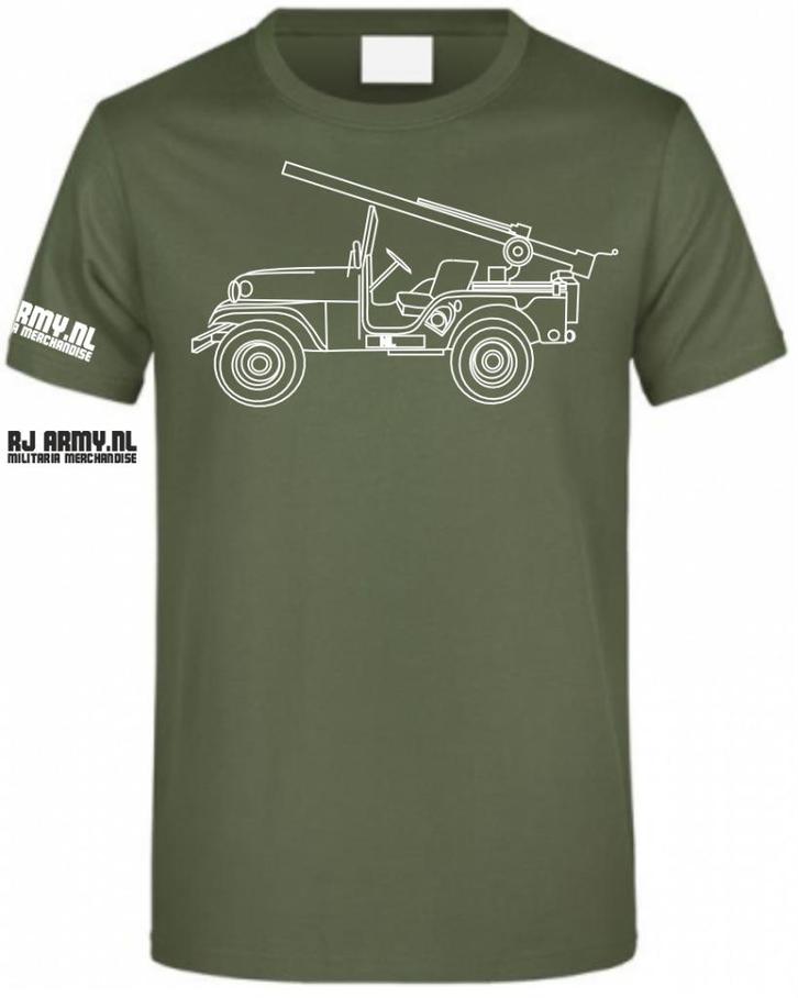 Nekaf M38a1 TLV  Zijkant Wit, Verzamelen, Militaria | Algemeen, Overige soorten, Overige typen, Overige gebieden, Ophalen of Verzenden